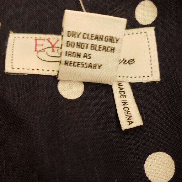 Especially Yours Womens Blue & White Polka Dot Jacket Dress, Plus Size, XL - Picture 8 of 13